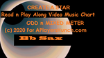 Create A Star  Bb Sax  PAVMC