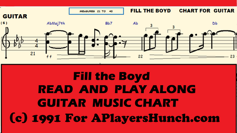 Fill the Boyd     GUITAR PAVMC
