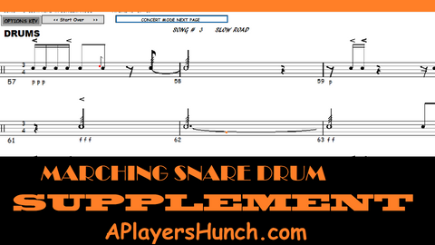 Marching Snare Drum Supplement